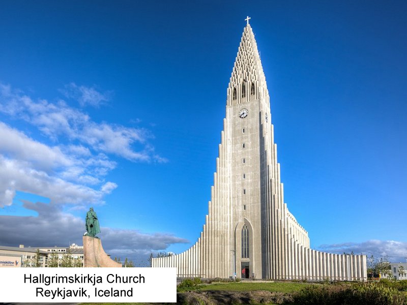 Hallgrimskirkja Church in Reykjavik